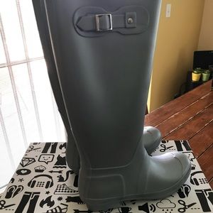 Practically new rain boots